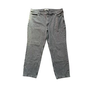 Abercrombie Women black/Gray Jeans - Straight Fit